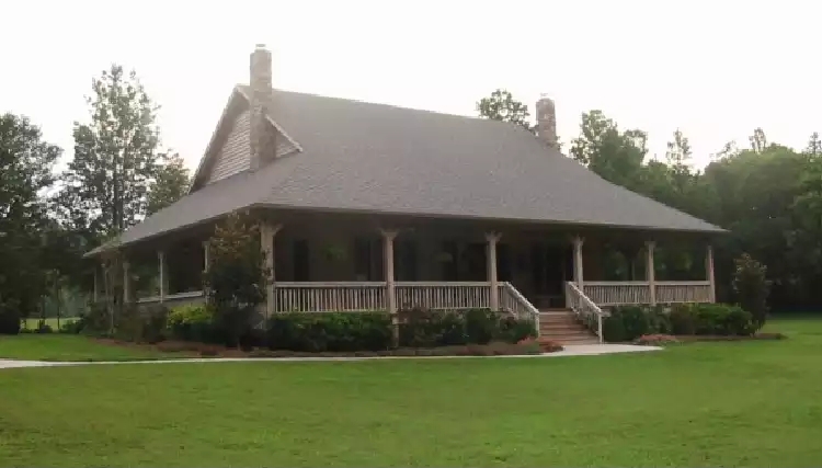 image of 1.5 story house plan 4373